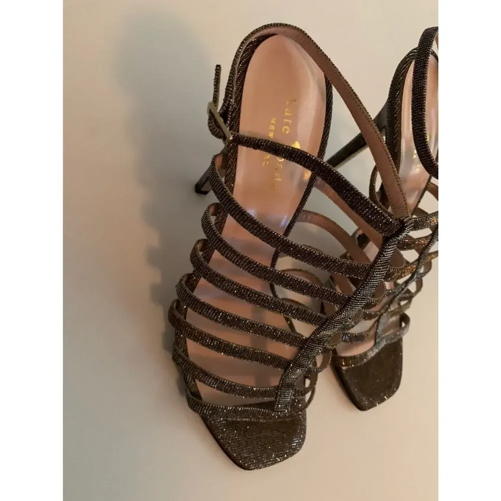 Women's Kate Spade Delila Too Metallic Heels Size 8